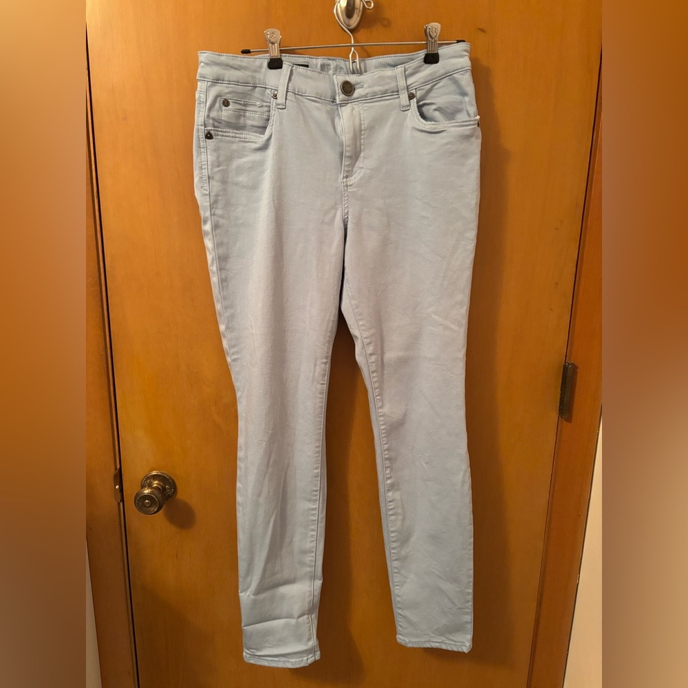 Kut from the Kloth Mia Toothpick Skinny Knit Jeans